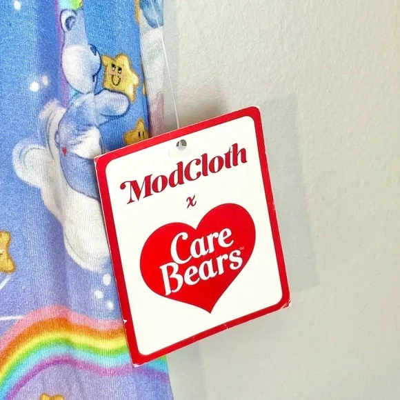 Modcloth Blue Care Bears Print Top - Picture 3 of 6